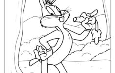 32 Looney Tunes Coloring Pages (Free Pdf Printables) in Bugs Bunny Cadrdtoon Thanksgiving Coloring Sheets