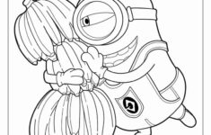 32 Minion Coloring Pages (Free Pdf Printables) regarding Thanksgiving Coloring Sheet Minion
