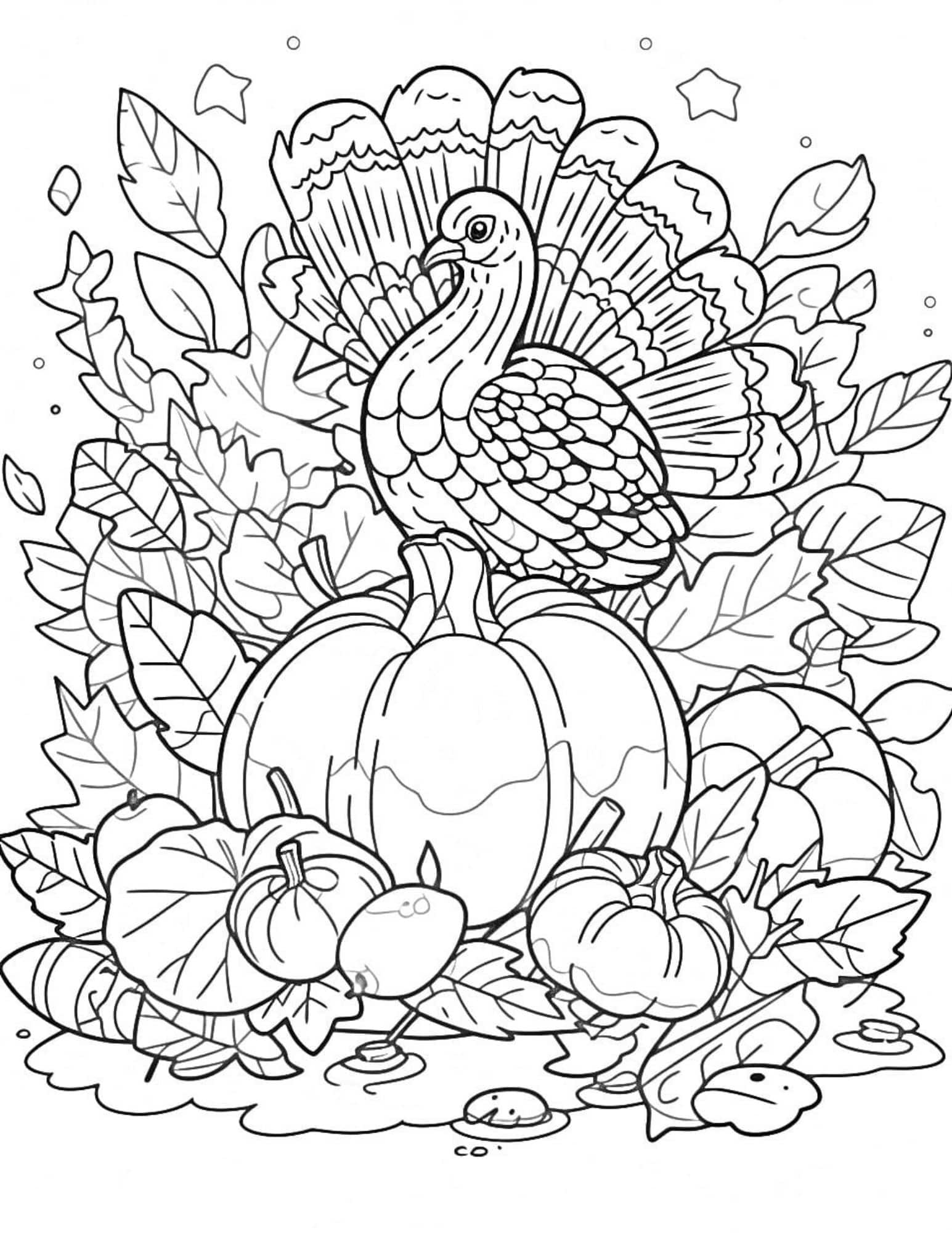 32 Thanksgiving Coloring Pages For Kids And Adults - Our Mindful Life for Thanksgiving Mindfulness Coloring Sheets Free