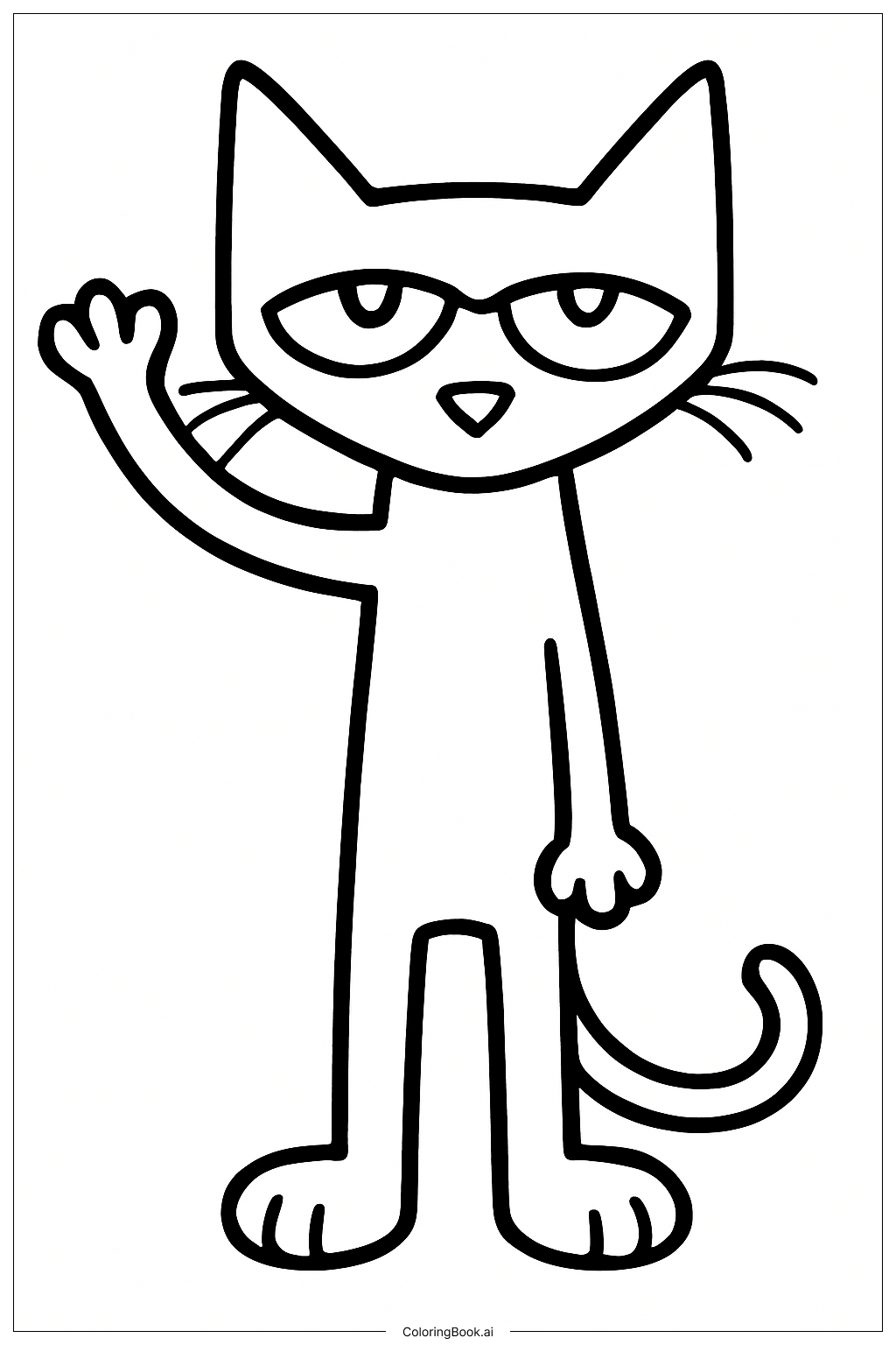 39 Pete The Cat Coloring Pages (Free Pdf &amp;amp; Png Printables) regarding Pete The Cat Pilgrimfirst Thanksgiving Color Sheets
