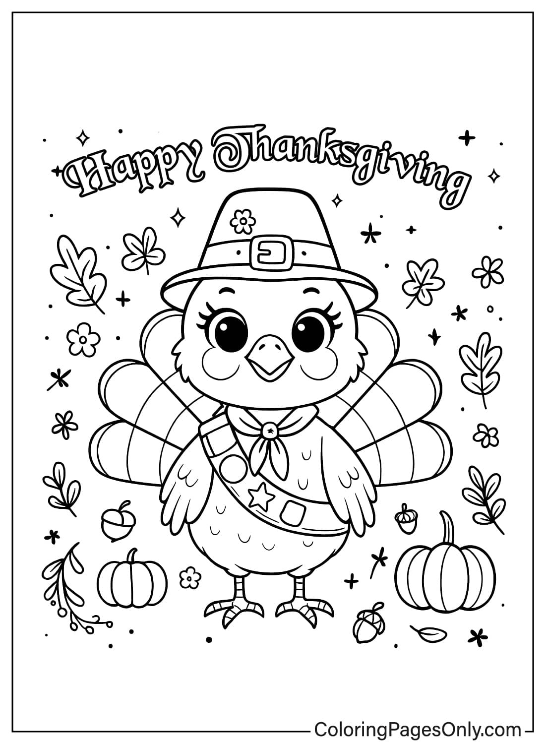 40+ Thanksgiving Coloring Pages - Free Printable Pdf &amp;amp; Online Coloring throughout Thanksgiving Coloring Sheets For Autistic Classes