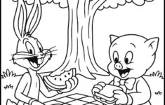 4233. Page: Bugs Bunny And Porky Pig In This Fun Colouring pertaining to Bugs Bunny Cadrdtoon Thanksgiving Coloring Sheets