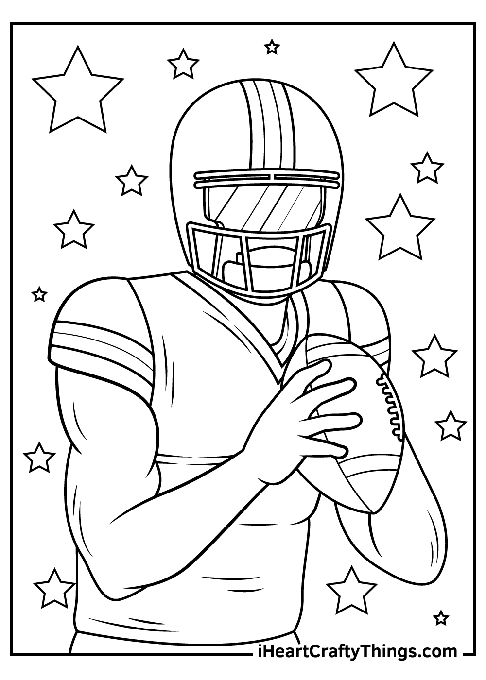 45 Free Nfl Football And Super Bowl Coloring Pages To Print for Thanksgiving Coloring Sheets Football