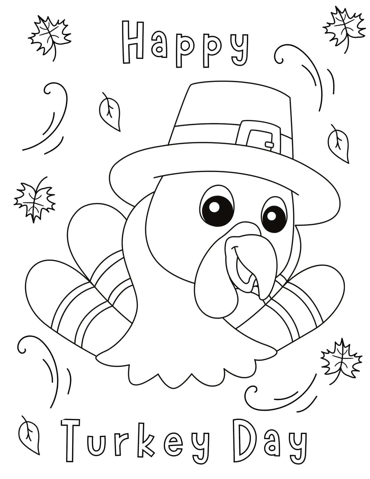 45 Free Thanksgiving Coloring Pages For Kids And Adults - Prudent in Free Happy Thanksgiving Coloring Sheets