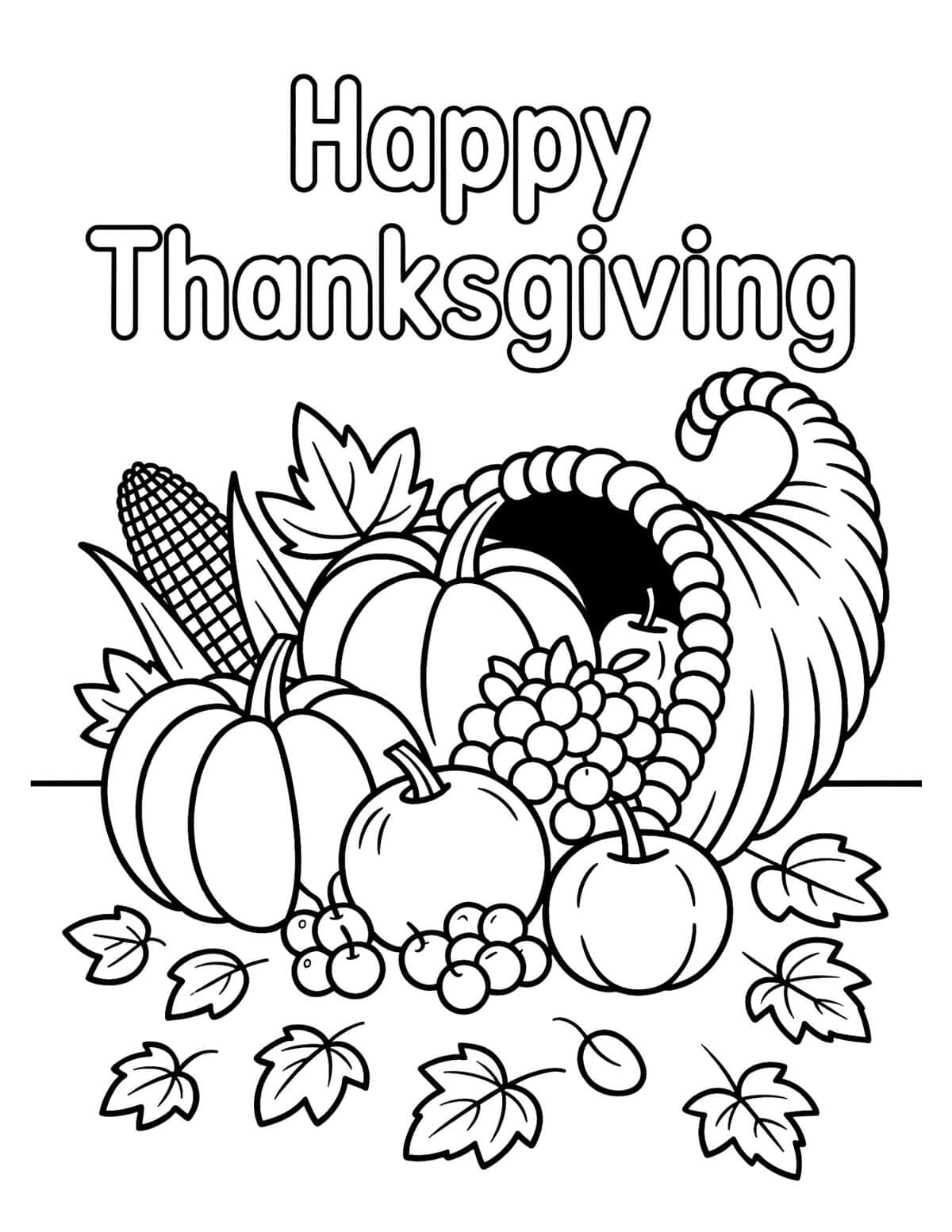 45 Free Thanksgiving Coloring Pages For Kids And Adults - Prudent with regard to Adding Within 100 Thanksgiving Color Sheet