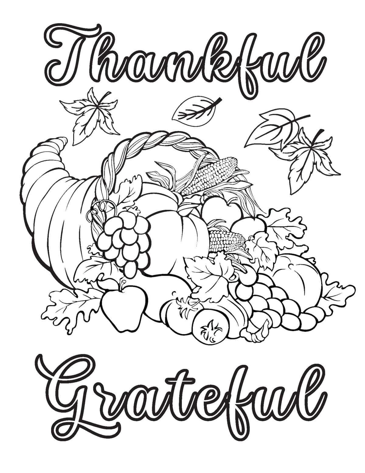 45 Free Thanksgiving Coloring Pages For Kids And Adults - Prudent with regard to Adult Thanksgiving Color Sheets