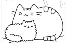48 Pusheen Coloring Pages (Free Pdf Printables) with Pusheen The Cat Coloring Sheets Thanksgiving