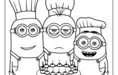 54 Minion Coloring Pages (Free Printables For All Ages) inside Thanksgiving Coloring Sheet Minion