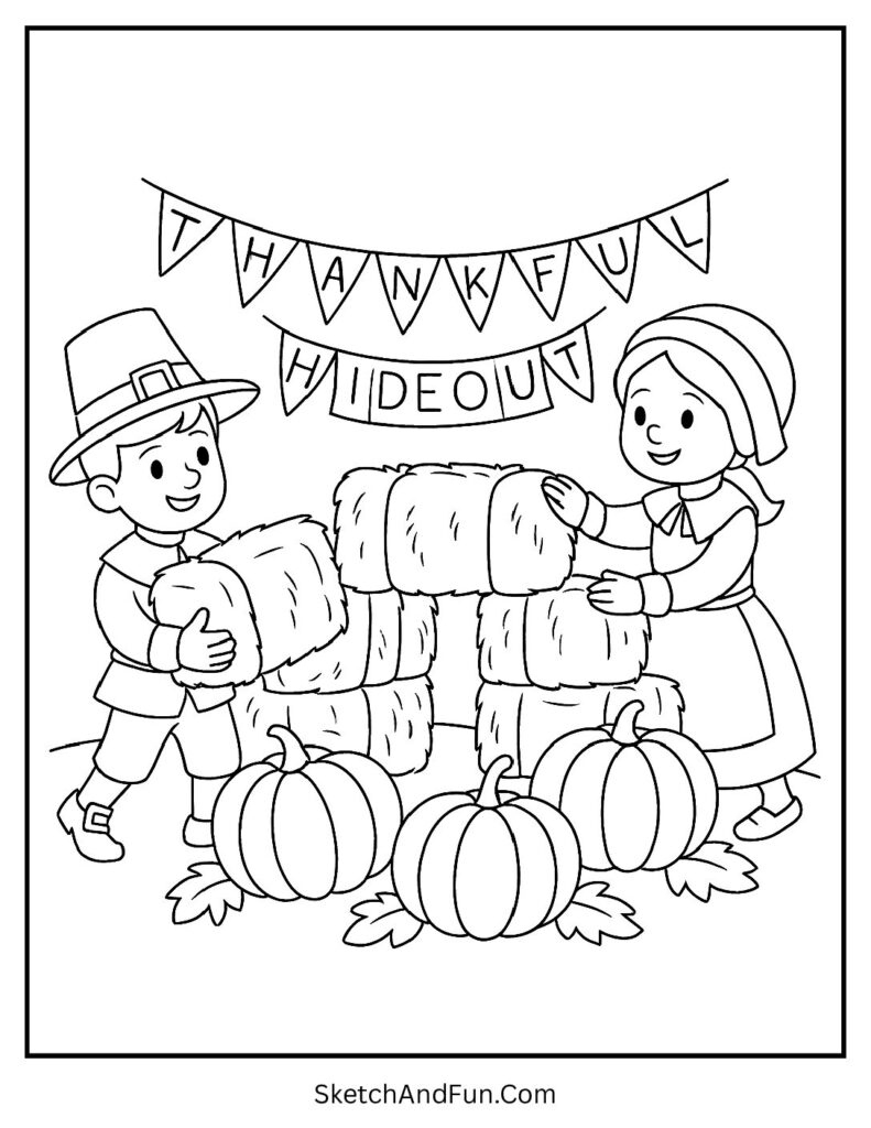 70+ Thanksgiving Coloring Pages (Free Pdf Printables) - Sketch And Fun in Thanksgiving Coloring Sheets Teachers Pay Teachers