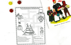 A Thanksgiving Crossword Printable For Festive Family Fun in Fun Coloring Sheets For Thanksgiving Crossword Puzzle