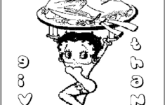 Bettyboop Coloring Pages - Free Printable Colouring Pages For Kids pertaining to Happy Thanksgiving Betty Boop Coloring Sheet