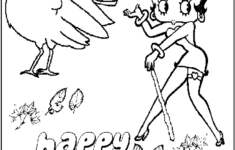 Bettyboop Coloring Pages - Free Printable Colouring Pages For Kids with regard to Happy Thanksgiving Betty Boop Coloring Sheet