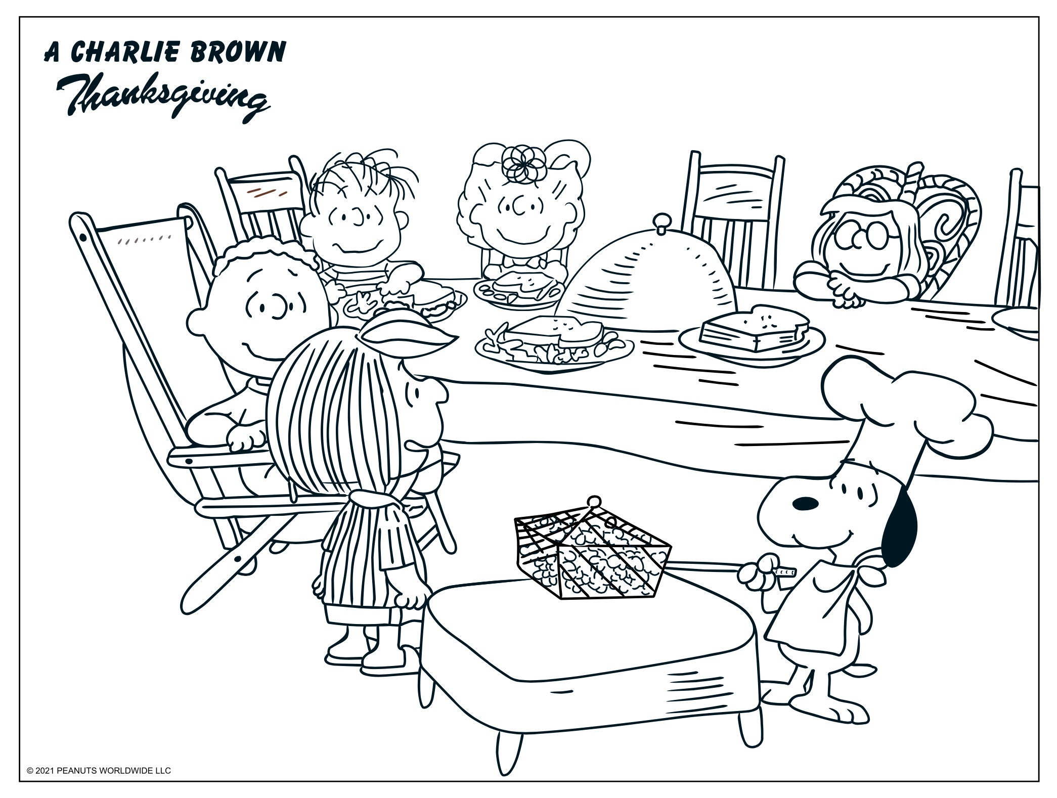 Charlie Brown Holiday Coloring Pages: Peanuts Christmas, Easter for Thanksgiving Coloring Sheets Charlie Brown