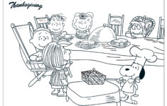 Charlie Brown Holiday Coloring Pages: Peanuts Christmas, Easter throughout The Peanuts Thanksgiving Coloring Sheets