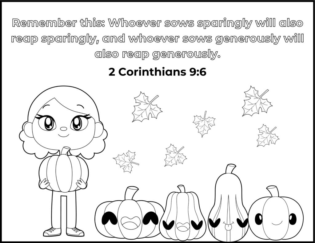 Christian Thanksgiving Coloring Pages: A Fun Way To Teach Kids Of inside Thanksgiving Coloring Sheets Tpt