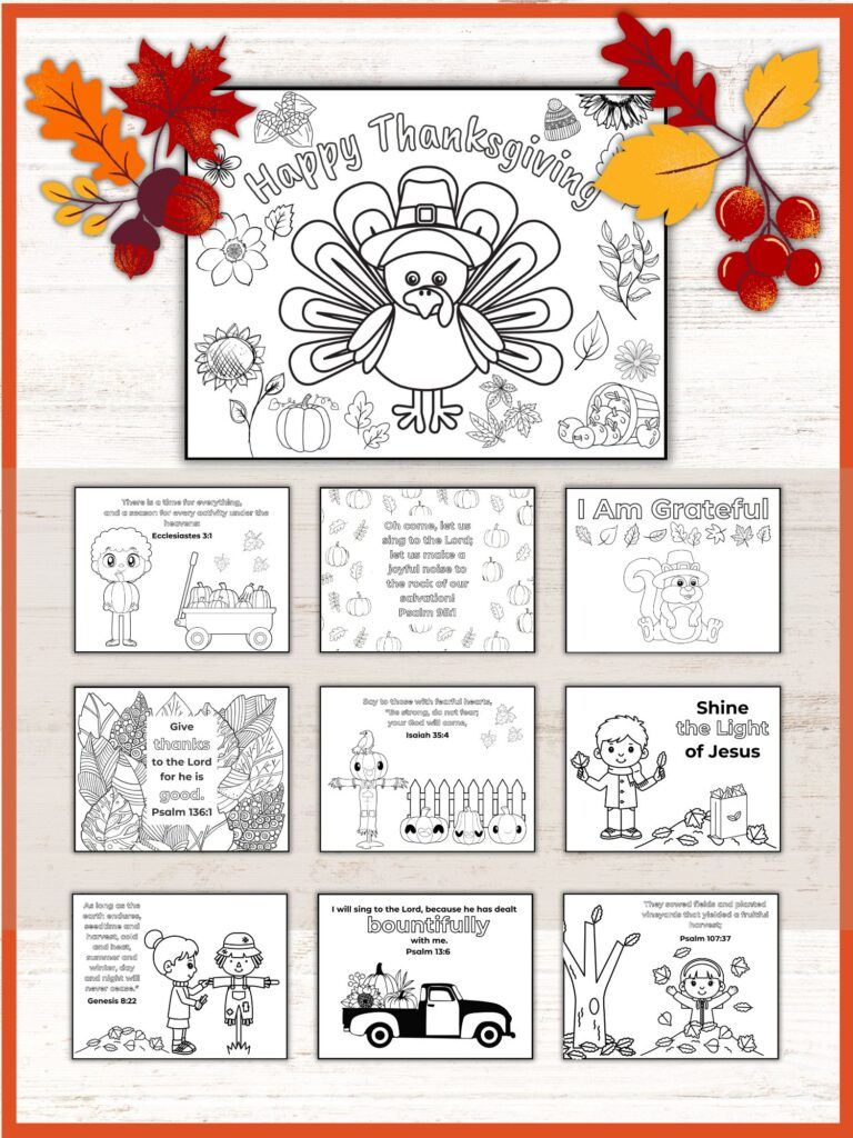 Christian Thanksgiving Coloring Pages: A Fun Way To Teach Kids Of throughout Sing to The Lord With Thanksgiving Color Sheet
