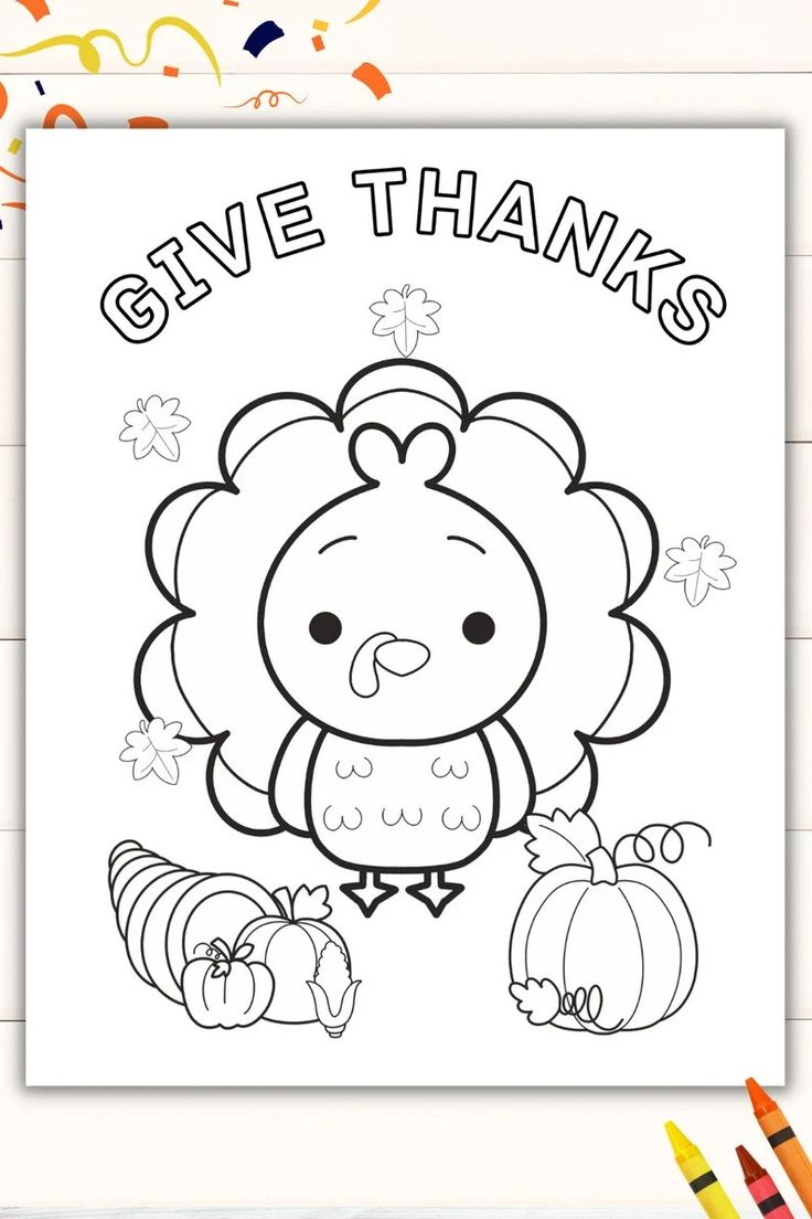 Cute Thanksgiving Coloring Sheets, Kids Party Games, Thanksgiving pertaining to Cute Thanksgiving Coloring Sheet