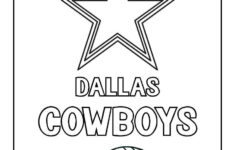 Dallas Cowboys Logo Coloring Page – Free Printable for Thanksgiving Cowboys Game 2025 Coloring Sheets