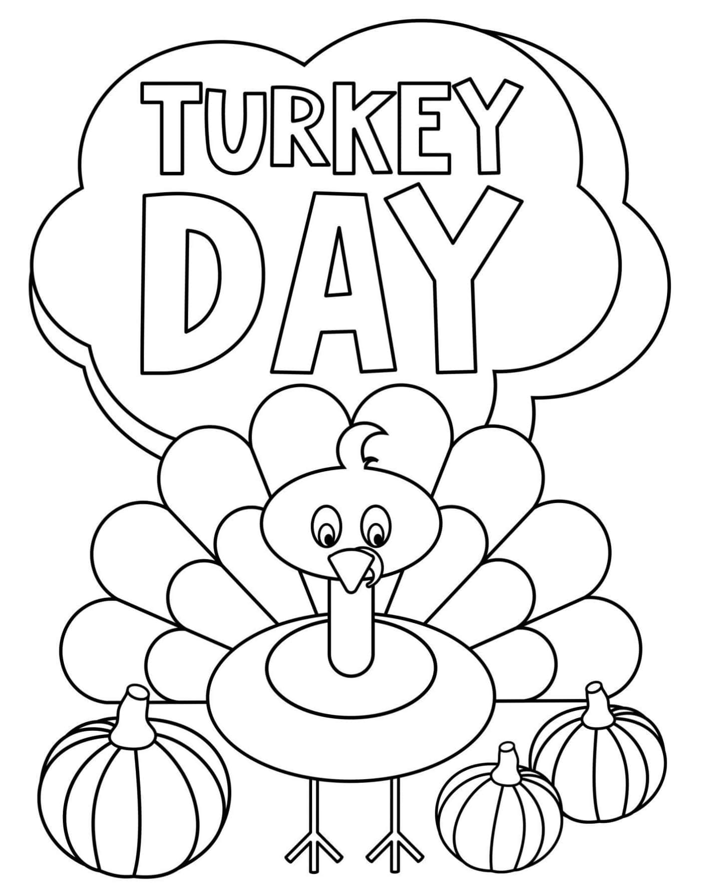 Download Thanksgiving Day Coloring Pages | Wallpapers intended for Thanksgiving Day Coloring Sheet