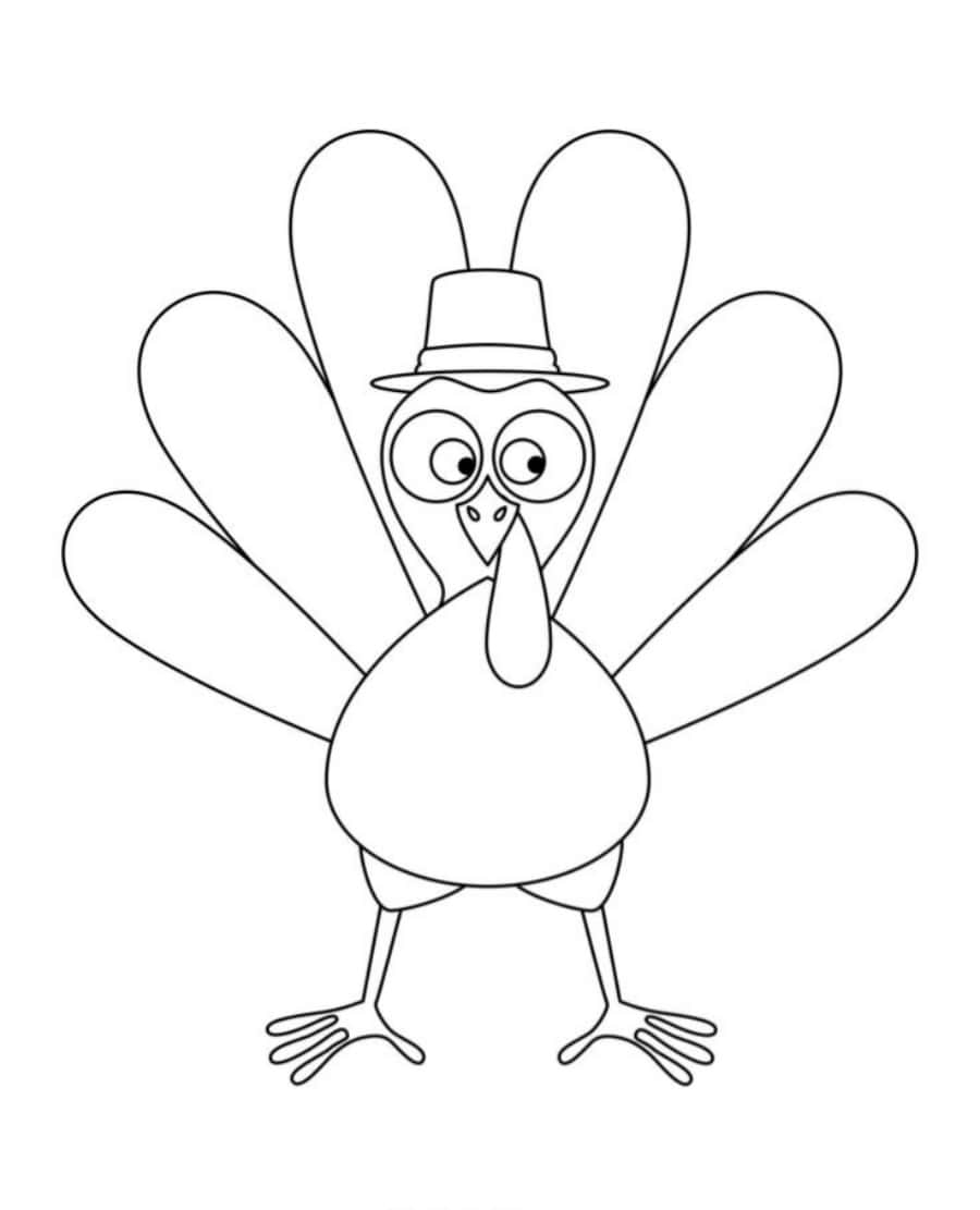 Download Thanksgiving Turkey Coloring Pages | Wallpapers throughout Thanksgiving Turkey Cartoon Coloring Sheet