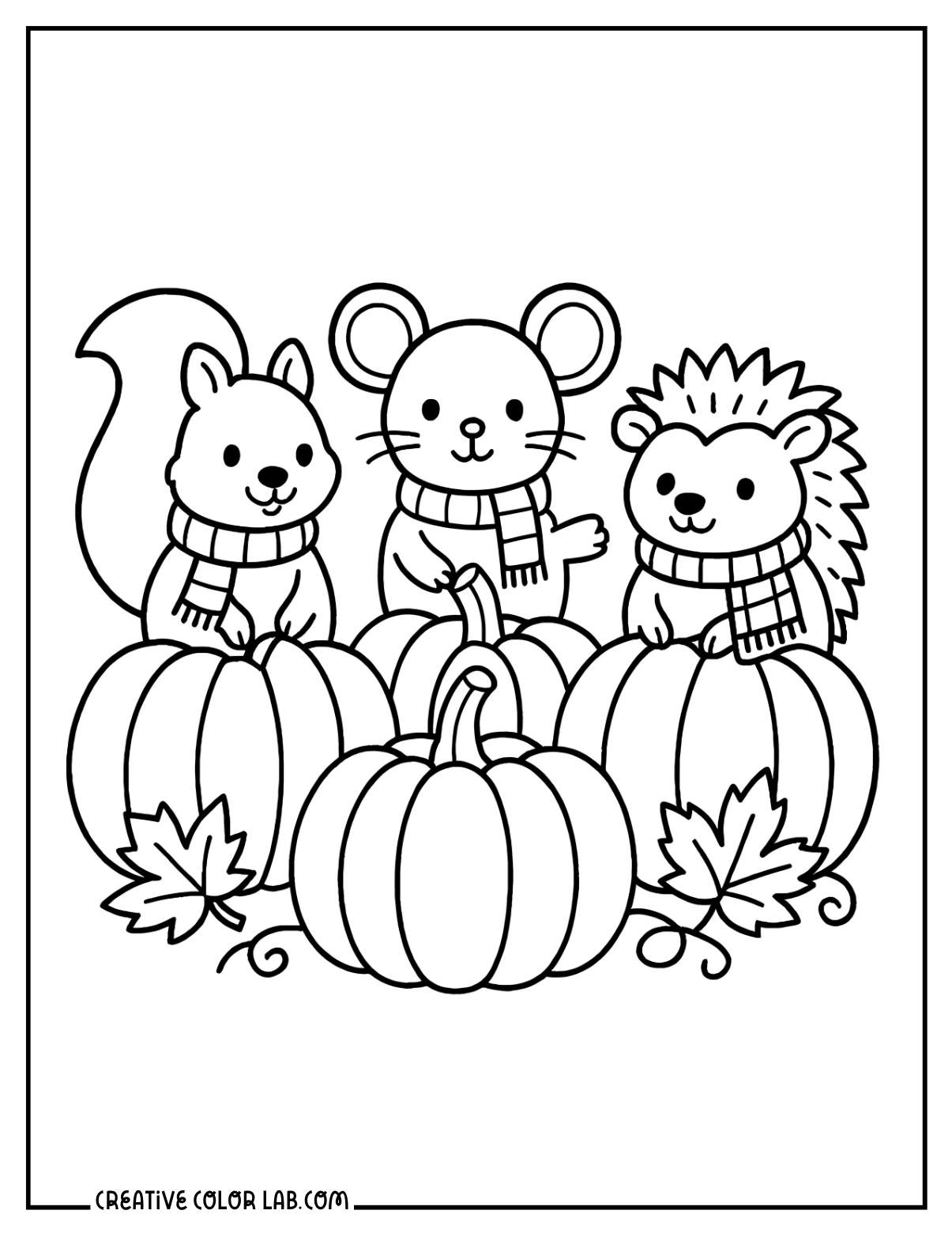 Fall Coloring Pages To Download And Print in Thanksgiving Fall Coloring Sheets