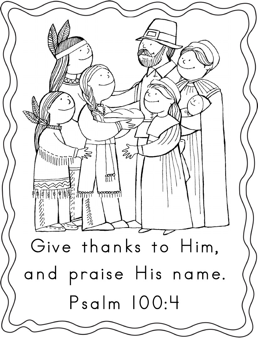 First Thanksgiving Coloring Pages - Best Coloring Pages For Kids with Wafirst Thanksgiving Coloring Sheets