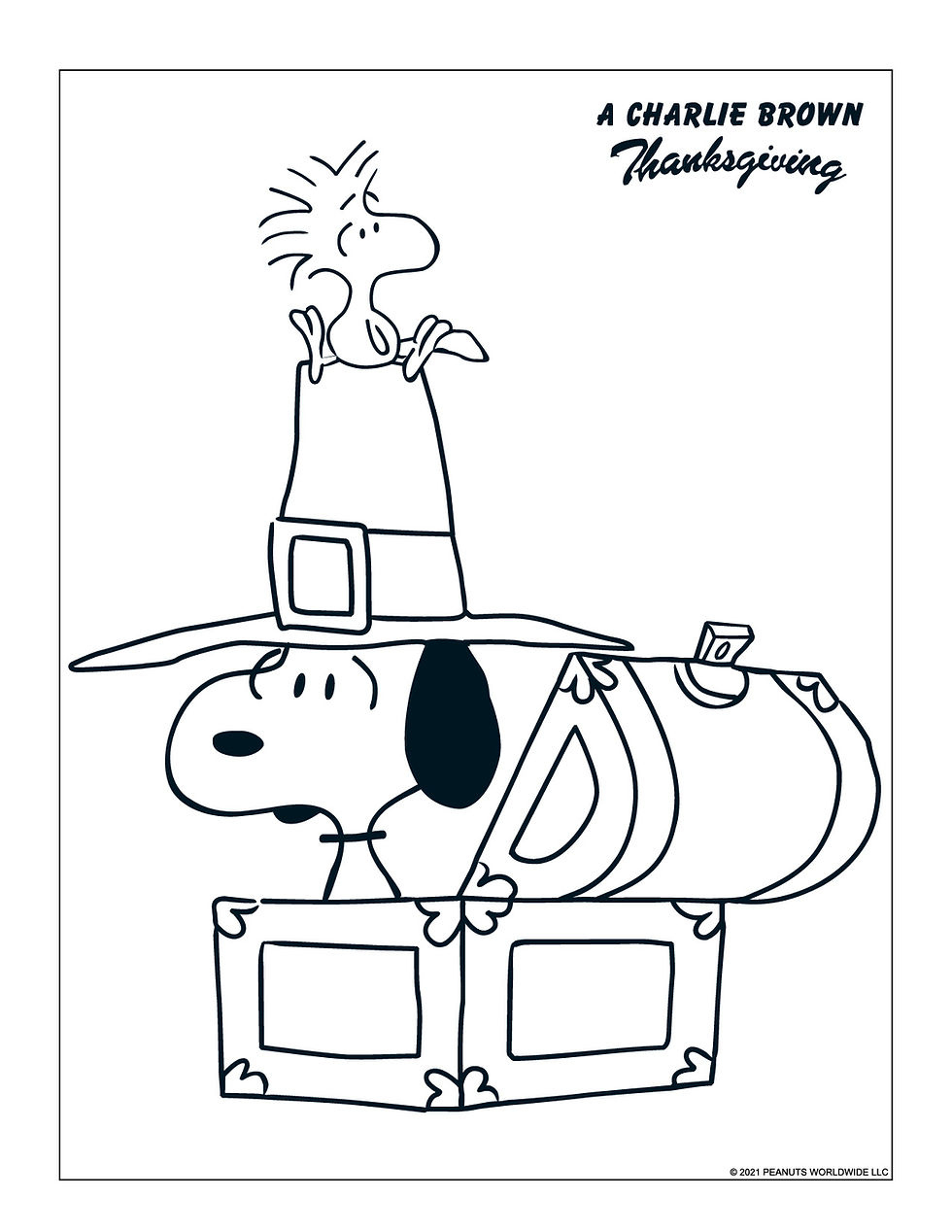 Free Charlie Brown Coloring Pages Thanksgiving, Download Free for Peanut Thanksgiving Color Sheets