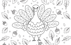 Free Printable: Day Of Thanks Coloring Place Mats | Signup for Thanksgiving Color Sheet Placemats For Kids