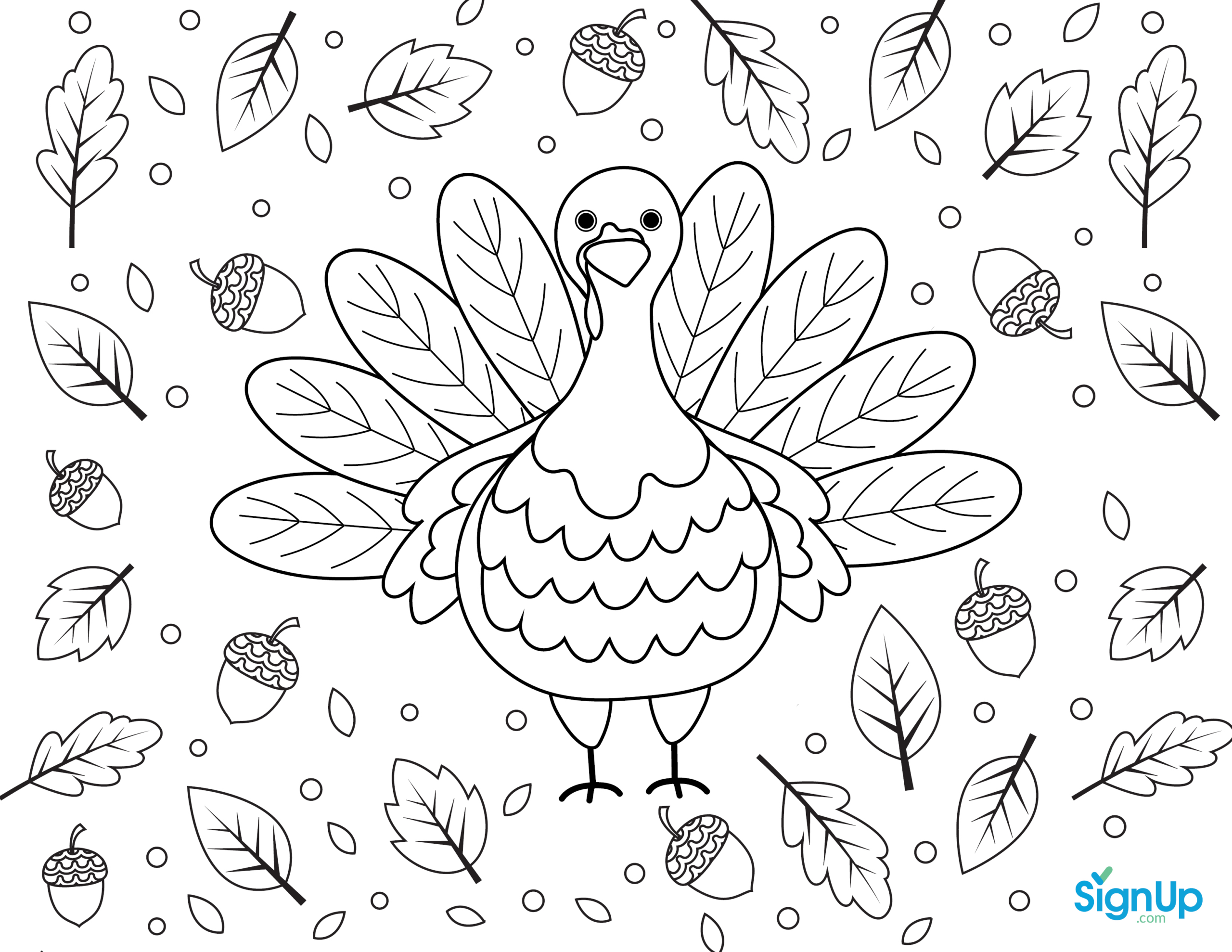 Free Printable: Day Of Thanks Coloring Place Mats | Signup for Thanksgiving Color Sheet Placemats For Kids