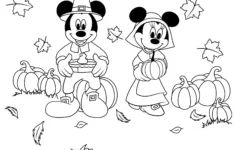 Free Printable Mickey Mouse Thanksgiving Coloring Pages For Kids for Dot To Dot Thanksgiving Mouse Coloring Sheet