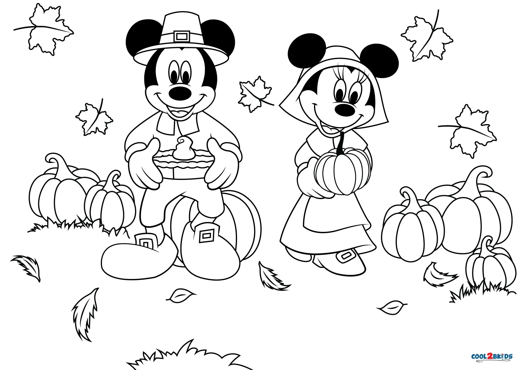 Free Printable Mickey Mouse Thanksgiving Coloring Pages For Kids for Dot To Dot Thanksgiving Mouse Coloring Sheet
