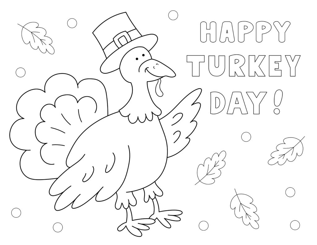 Free Printable Thanksgiving Coloring Pages For Kids - Happy pertaining to Free Printable Preschool Thanksgiving Coloring Sheet