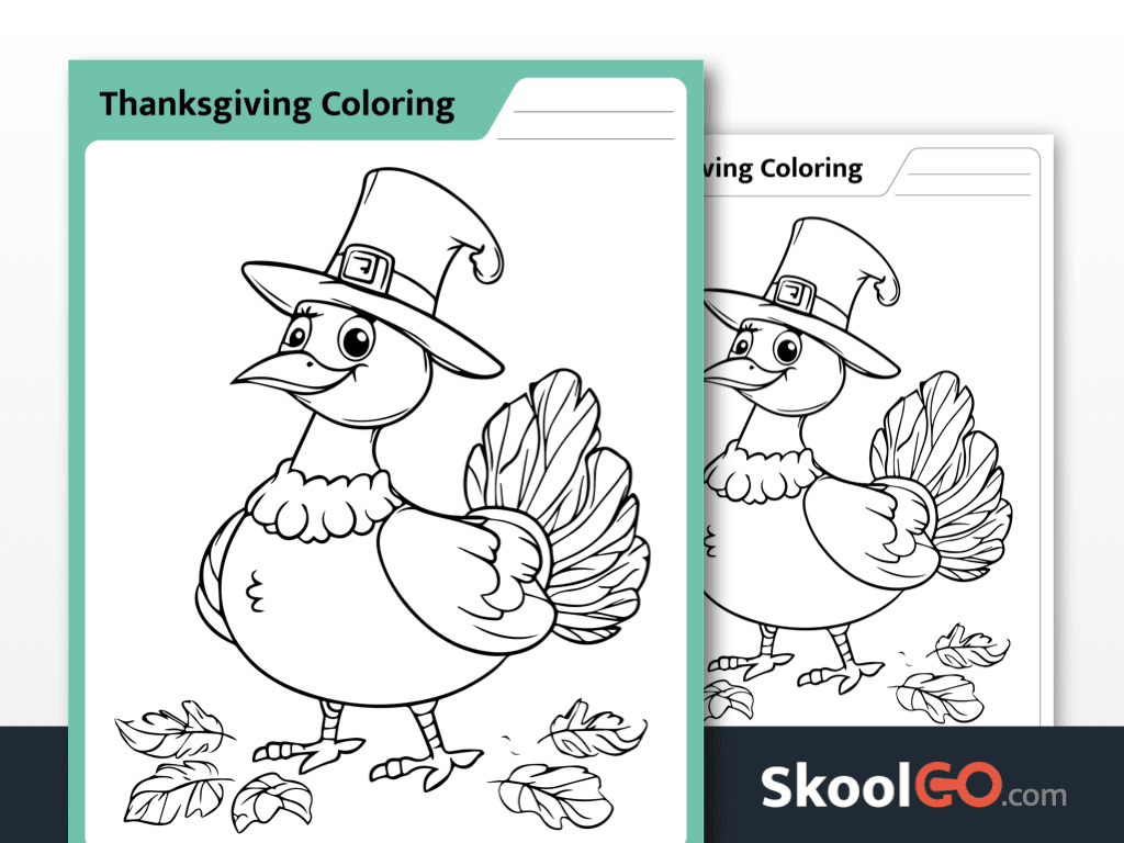 Free Thanksgiving Coloring Page For Pre-School & Kindergarten regarding Free Thanksgiving Coloring Sheet For Pre-K