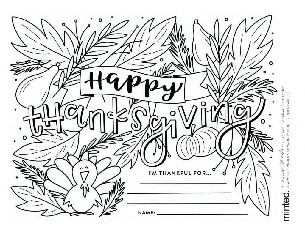 Free Thanksgiving Coloring Pages To Help Children Express Gratitude pertaining to What Are You Thankful For Thanksgiving Coloring Sheet