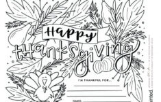 Free Thanksgiving Coloring Pages To Help Children Express Gratitude regarding Free Thanksgiving Coloring Sheets For Kindergarten