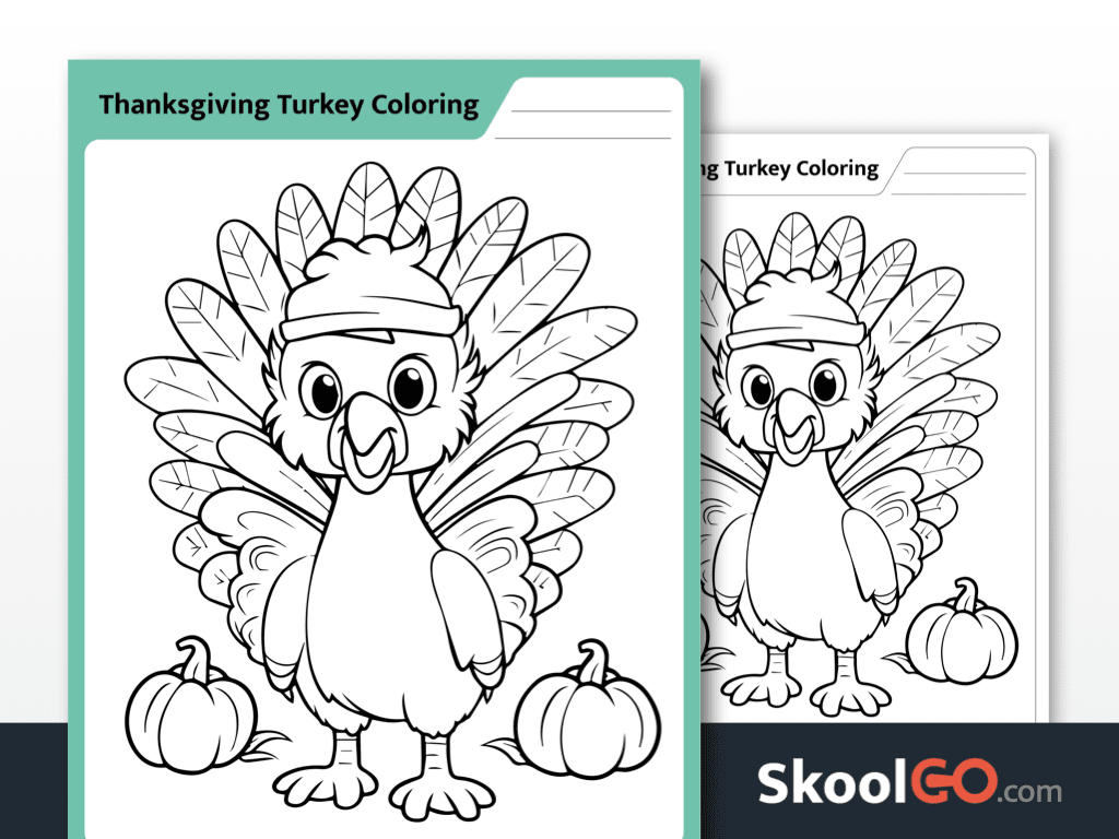 Free Thanksgiving Turkey Coloring Worksheet For Kids with Thanksgiving Turkey Coloring Sheet Pre-K