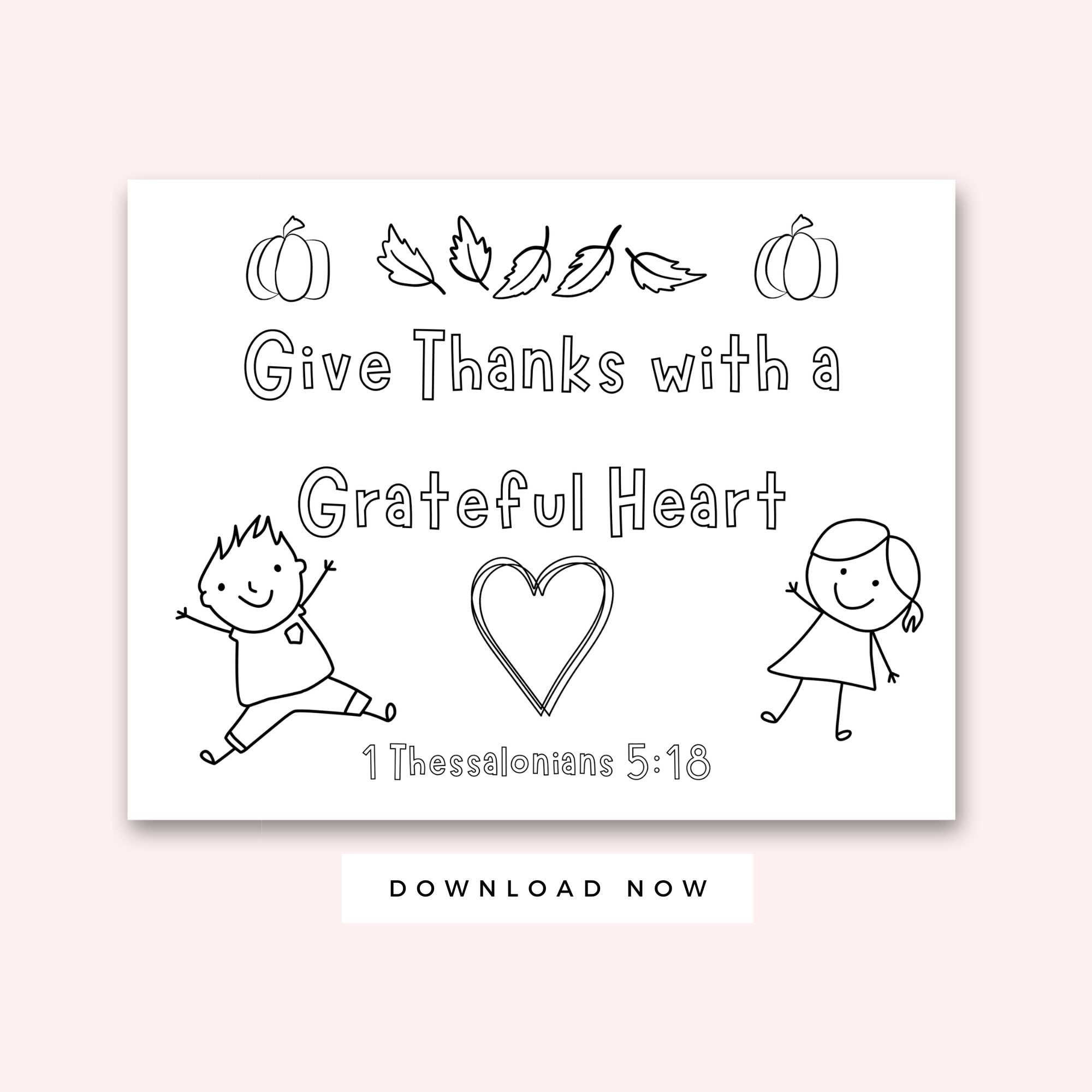 Give Thanks With A Grateful Heart Bible Verse Coloring Page For intended for Thanksgiving Color Sheets Give Thanks With A Grateful Heart