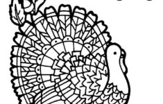 Halloween Simple Turkey - Thanksgiving Coloring Pages For Adults intended for Simple Coloring Sheets For Adults Thanksgiving