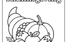 Happy Thanksgiving Coloring Page - Sketch Repo inside Pictures of Thanksgiving Coloring Sheets