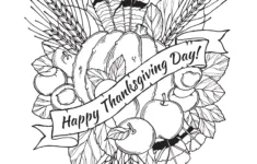 Happy Thanksgiving - Thanksgiving Coloring Pages For Adults regarding Thanksgiving Coloring Sheet Adults