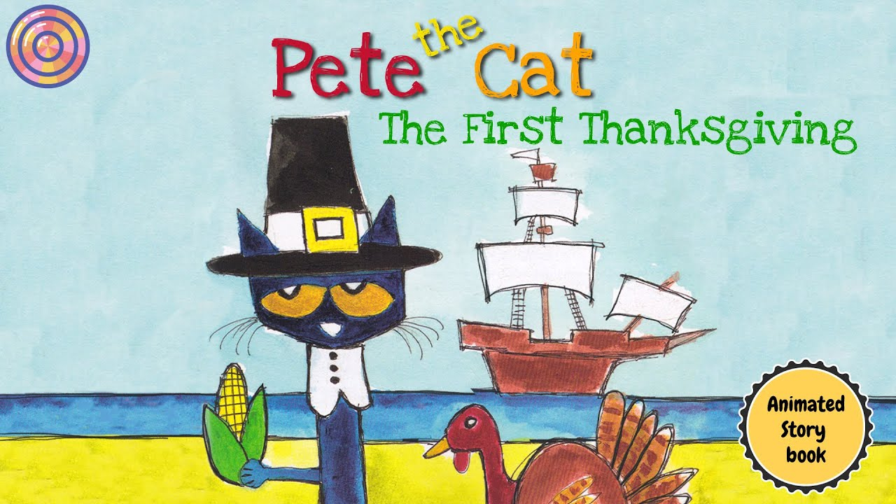 Pete The Cat The First Thanksgiving – My School Bus intended for Pete The Cat Pilgrimfirst Thanksgiving Color Sheets