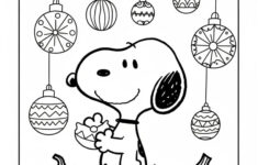 Snoopy Thanksgiving Coloring Page For Kids for Pilgram Snoopy Thanksgiving Coloring Sheet