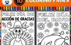 Spanish Coloring Pages Thanksgiving Actividad - Dia De Accion De with Spanish Thanksgiving Coloring Sheets