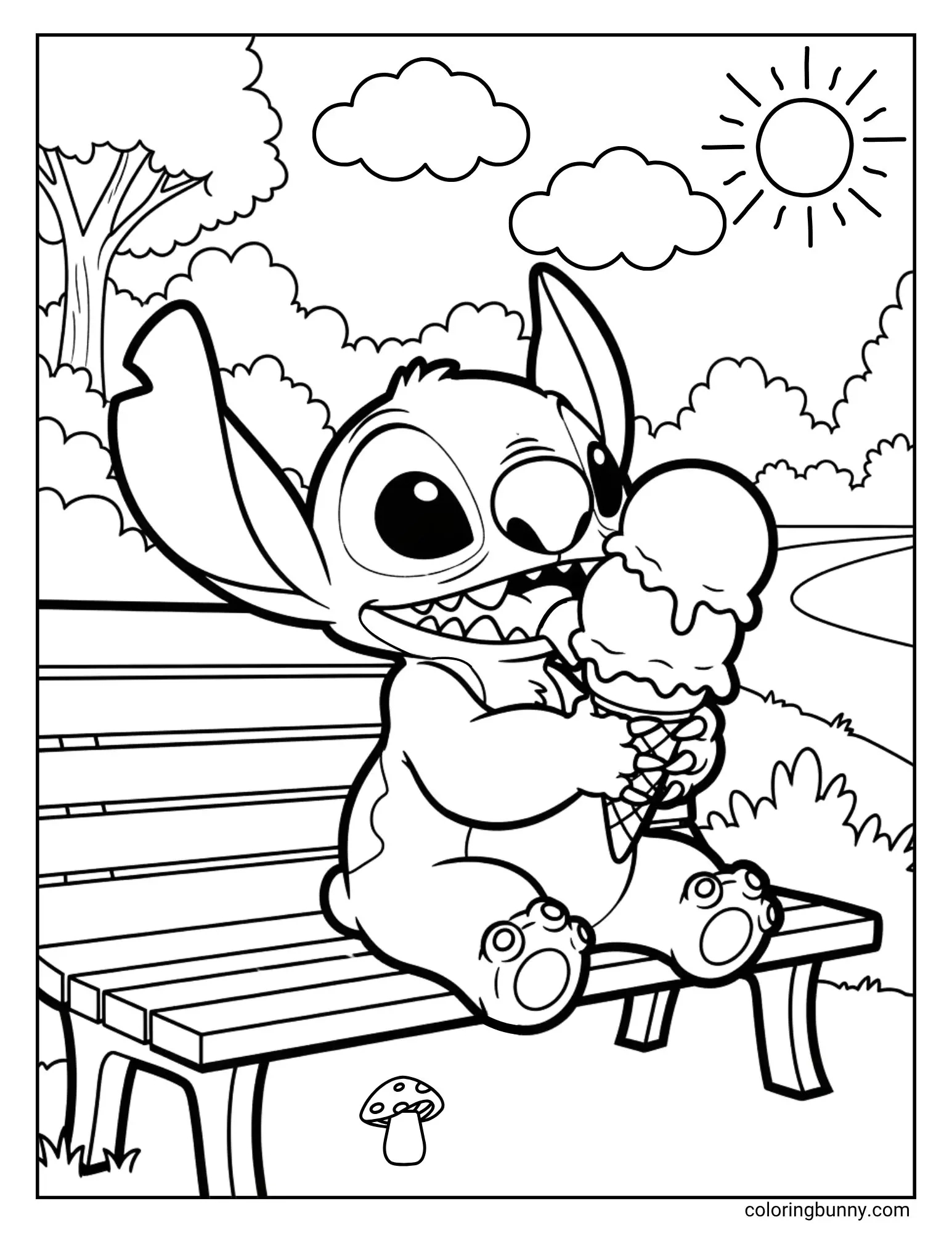 Stitch Coloring Pages (48 Free Printable Pdfs) within Wafirst Thanksgiving Coloring Sheets