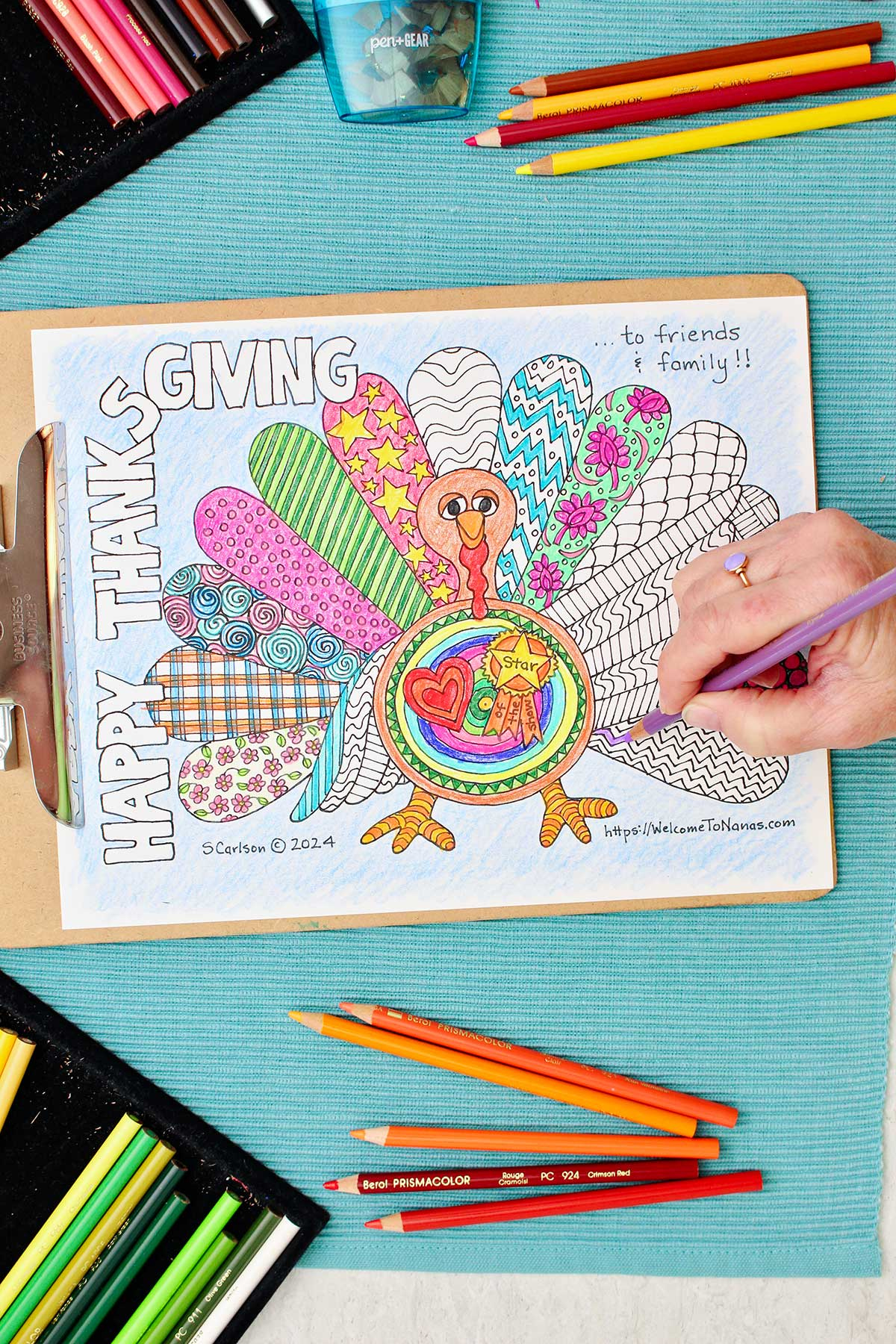 Thanksgiving Coloring Page For Kids (Free Printable) | Welcome To intended for Thanksgiving Coloring Sheets Hallmark