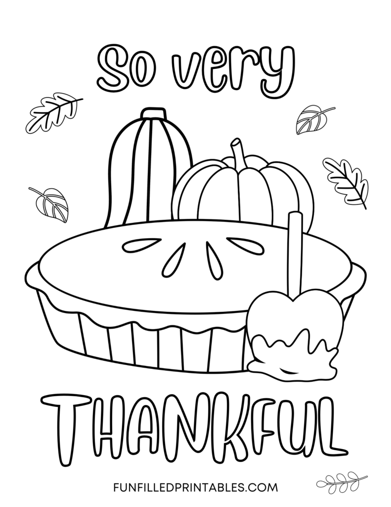 Thanksgiving Coloring Pages For Kids - Free Printable throughout Thanksgiving Basket Coloring Sheet For Pre-K