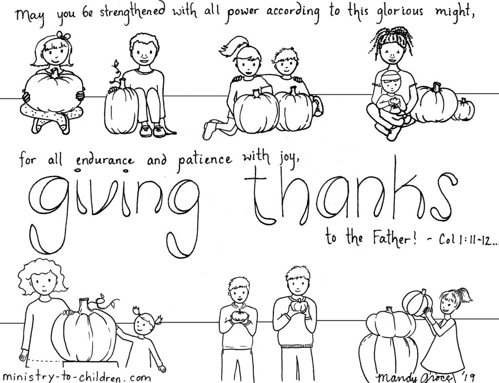 Thanksgiving Coloring Pages (Free Printable For Kids) regarding Thanksgiving Coloring Sheet For Church