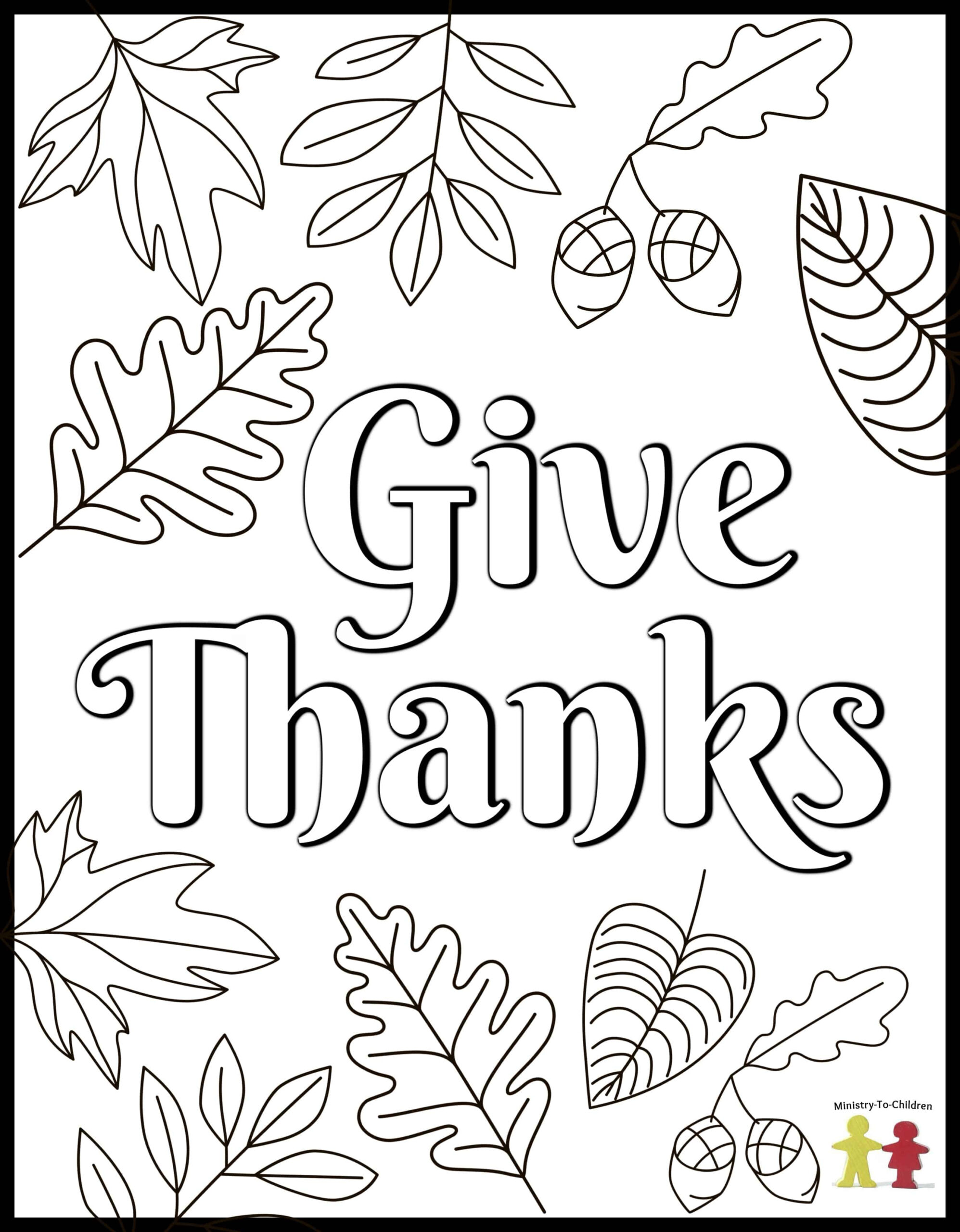 Thanksgiving Coloring Pages (Free Printable For Kids) regarding Thanksgiving Scripture Coloring Sheets