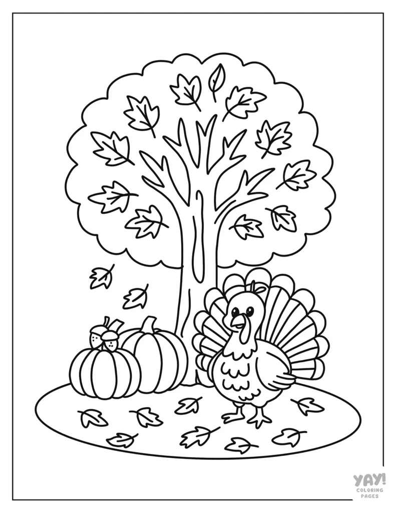 Thanksgiving Coloring Pages (Free Printables) inside Franklin&amp;#039;S Thanksgiving Color Sheet