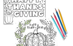 Thanksgiving Coloring Pages (Free Printables) - Superstar Worksheets throughout Happy Thanksgiving Coloring Sheet